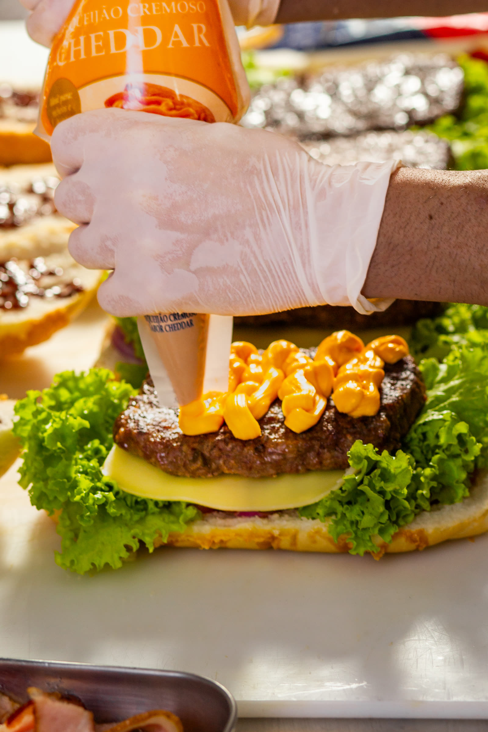 Processo de montagem — JG Burger